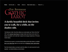 Tablet Screenshot of bohemiangothic.com